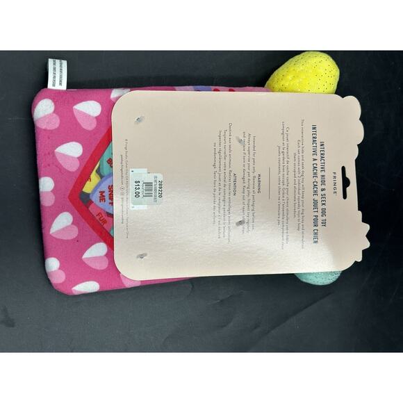 Fringe Best Dog Toy Box Multicolor barkers sweet talk - Picture 2 of 2